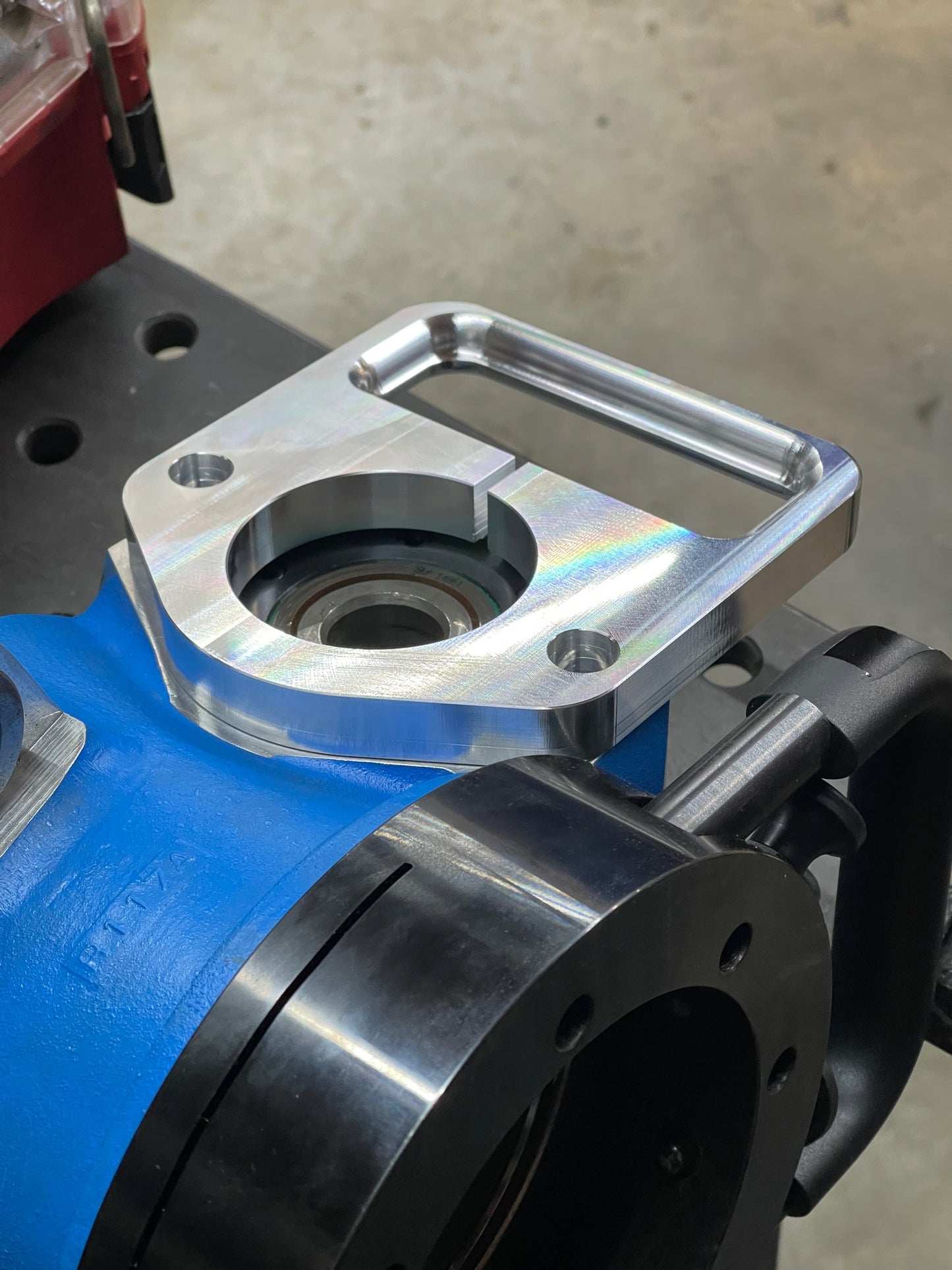 Milwaukee motor handle for Climax RDU BB5000