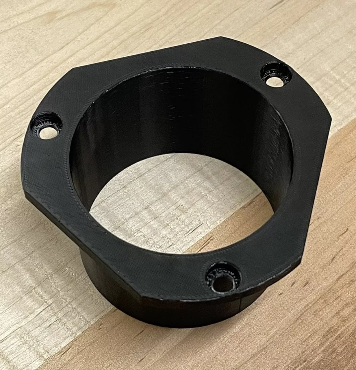 Kitagawa B-210 Hydraulic Chuck Chip Cover 3D Printed - Black